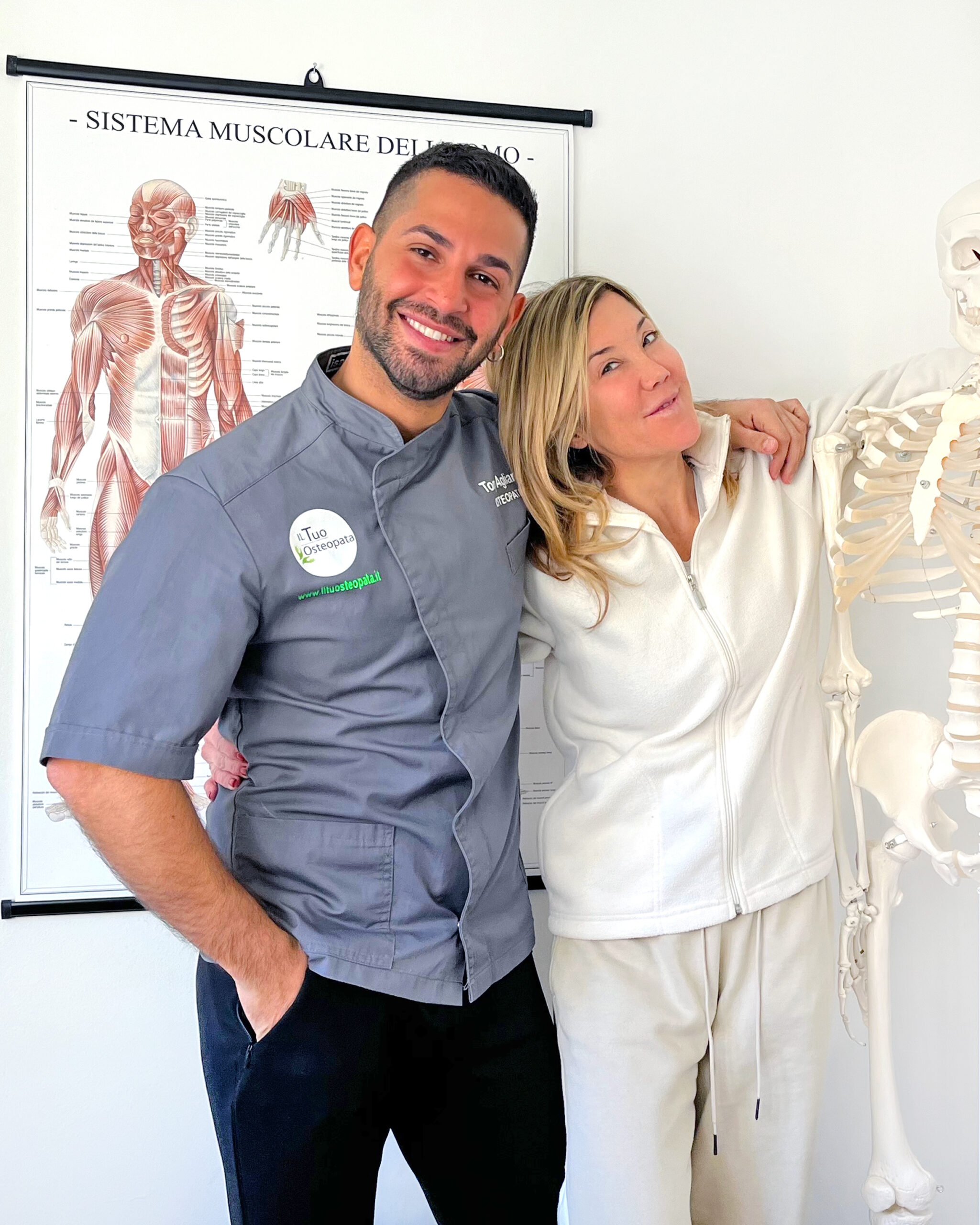 Il tuo osteopata, iltuosteopata.it tra i migliori osteopati su Roma e Siracusa insieme a Maura Paparo, coreografa di Amici di Maria De Filippi.